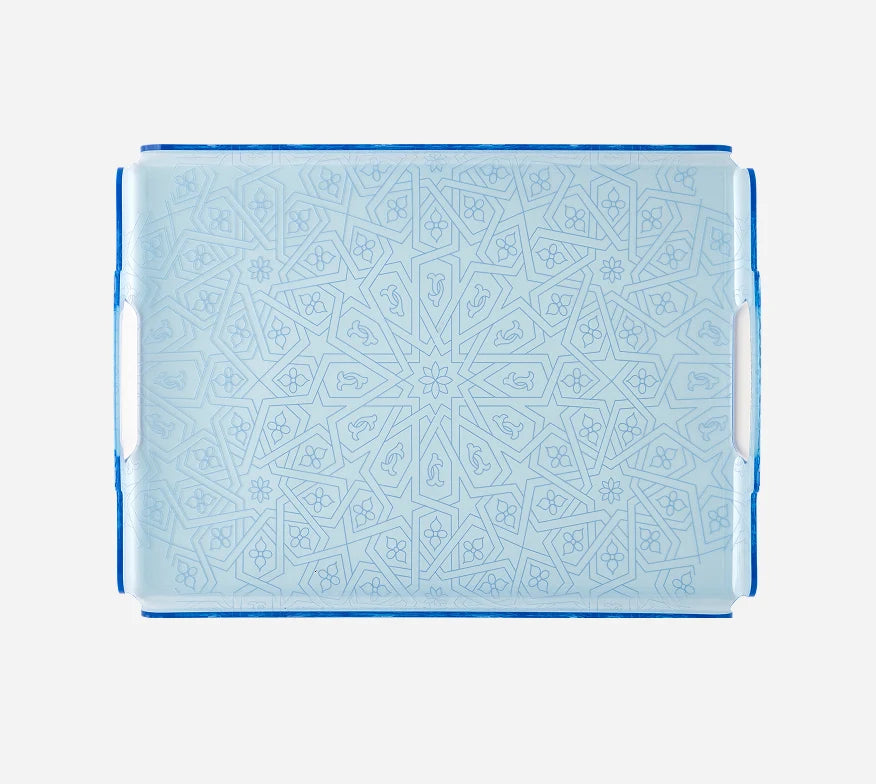 Acrylic Trays Struttura Ice Blue