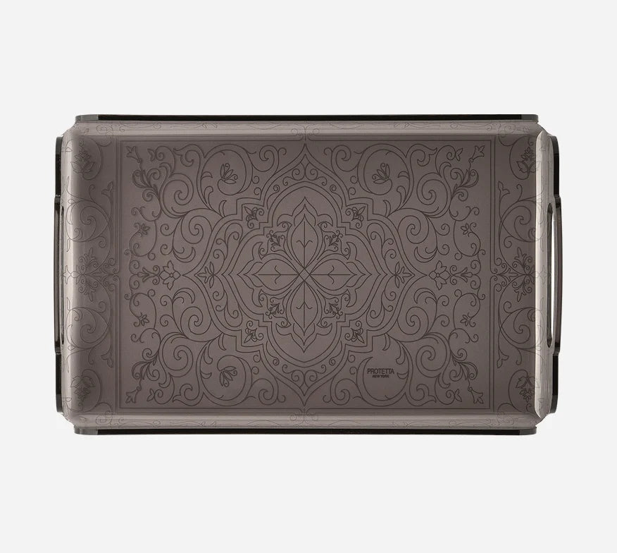 Acrylic Trays Merletto smoke