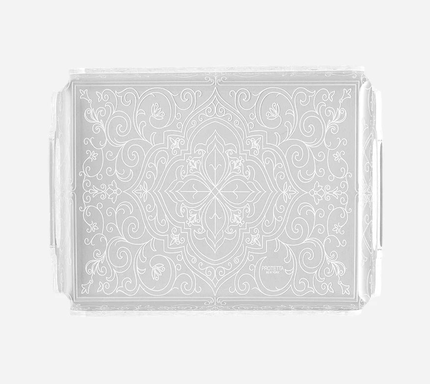 Acrylic Trays Merletto clear