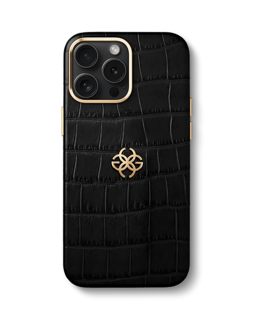 Load image into Gallery viewer, iPhone Case 15 - Embossed Croco Logo
