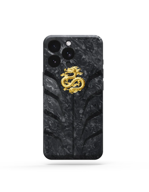 Load image into Gallery viewer, iPhone Case / RSC16 Gold Dragon - Magnetic
