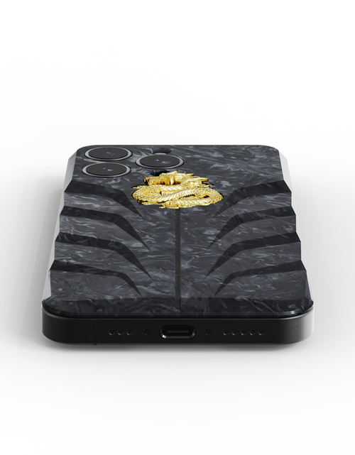 Load image into Gallery viewer, iPhone Case / RSC16 Gold Dragon - Magnetic
