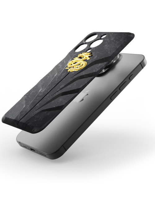 Load image into Gallery viewer, iPhone Case / RSC16 Gold Dragon - Magnetic

