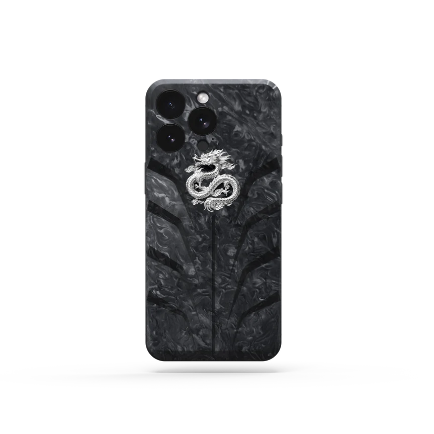 iPhone Case / RSC16 Silver Dragon - Magnetic