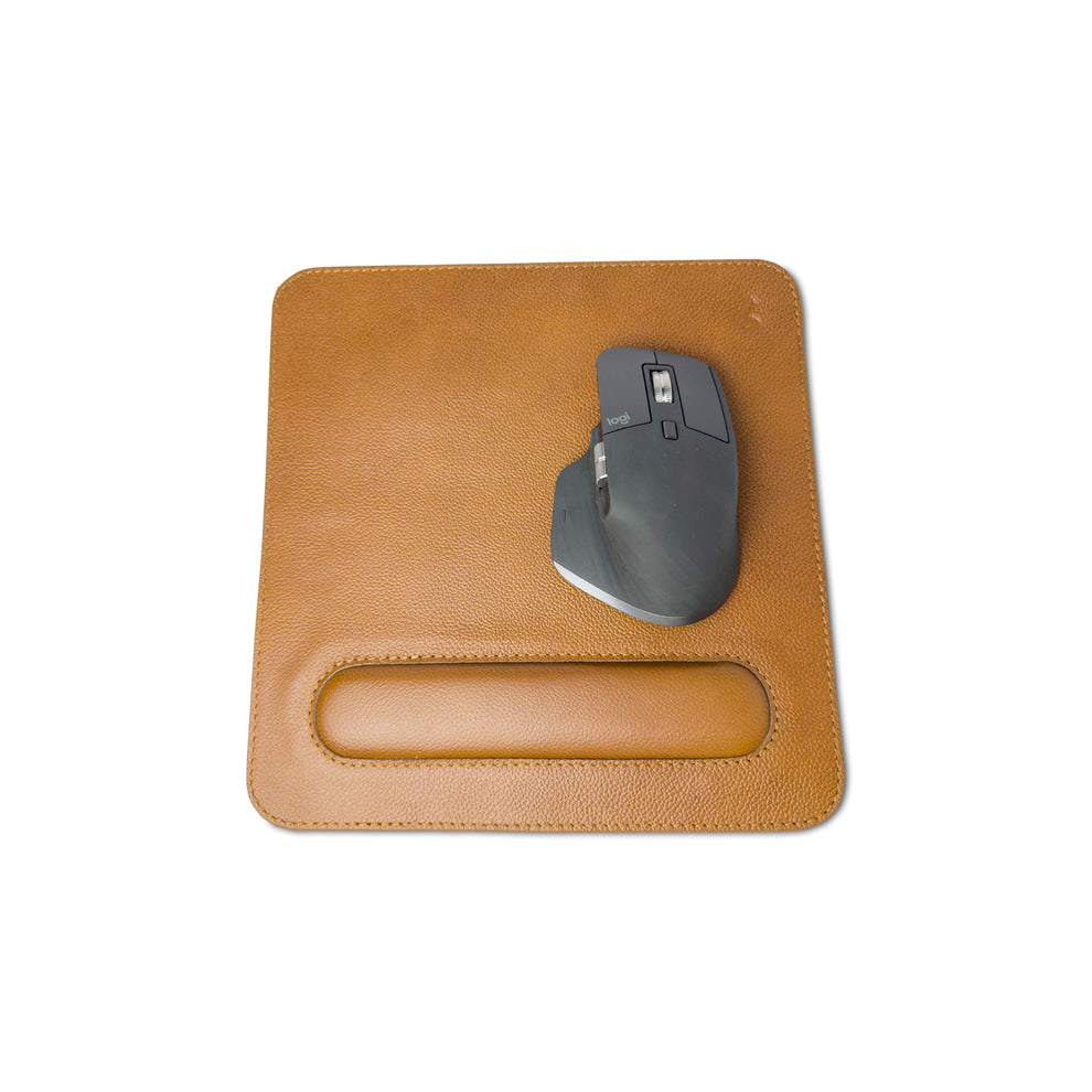 Leather Mouse Pad tan