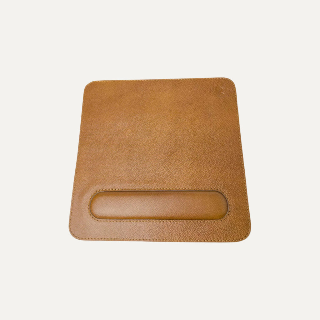 Leather Mouse Pad tan