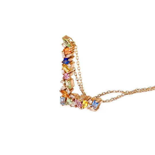 قل اسمي قلادة من الياقوت