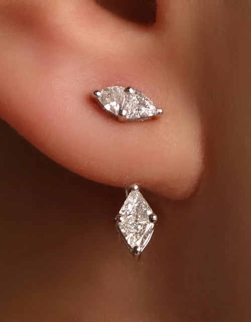 تحميل الصورة إلى عارض المعرض، Double Rombo Bermuda Earring - One Piece
