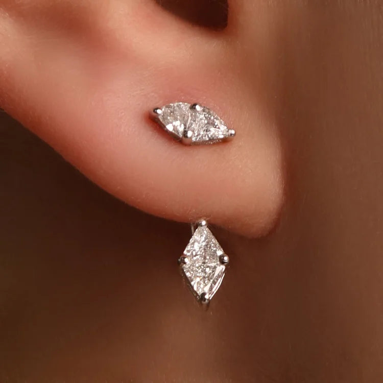 Double Rombo Bermuda Earring - One Piece
