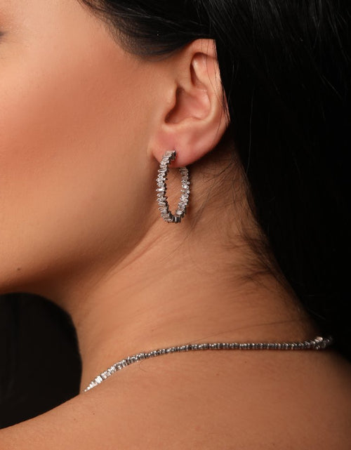 Load image into Gallery viewer, Palpitated Hoop Earrings
