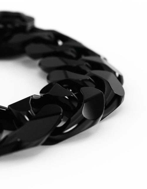 Load image into Gallery viewer, Necklace - Cuban 13 MM - Black

