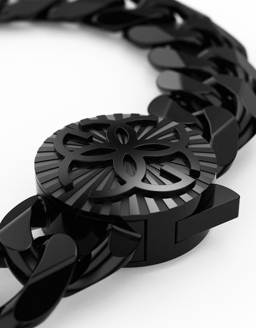 Load image into Gallery viewer, Necklace - Cuban 13 MM - Black
