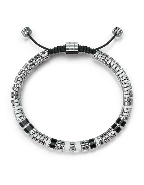 Load image into Gallery viewer, Bracelet / EV - Silver - Daytona White
