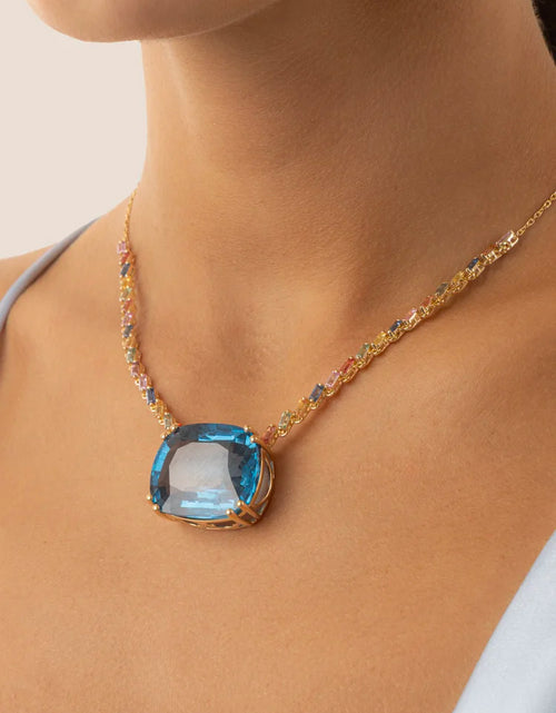 تحميل الصورة إلى عارض المعرض، Sapphire Necklace
