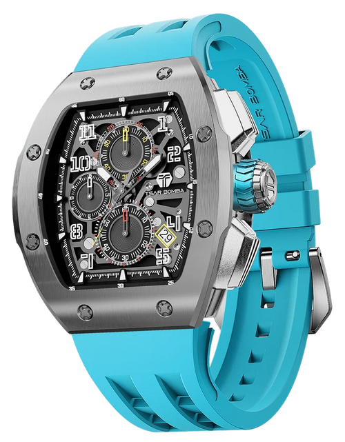 تحميل الصورة إلى عارض المعرض، ساعة Light Matter-Sapphire Crystal Edition TB8223 باللون الأبيض
