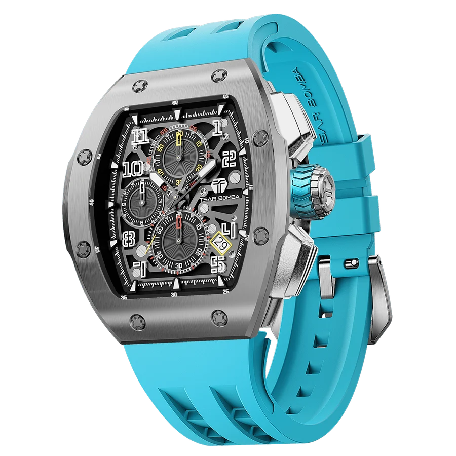 ساعة Light Matter-Sapphire Crystal Edition TB8223 باللون الأبيض