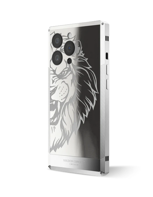 Load image into Gallery viewer, Iphone case / LIMITED Lion - Silver
