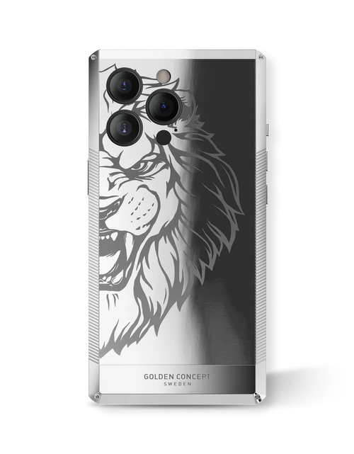 Load image into Gallery viewer, Iphone case / LIMITED Lion - Silver
