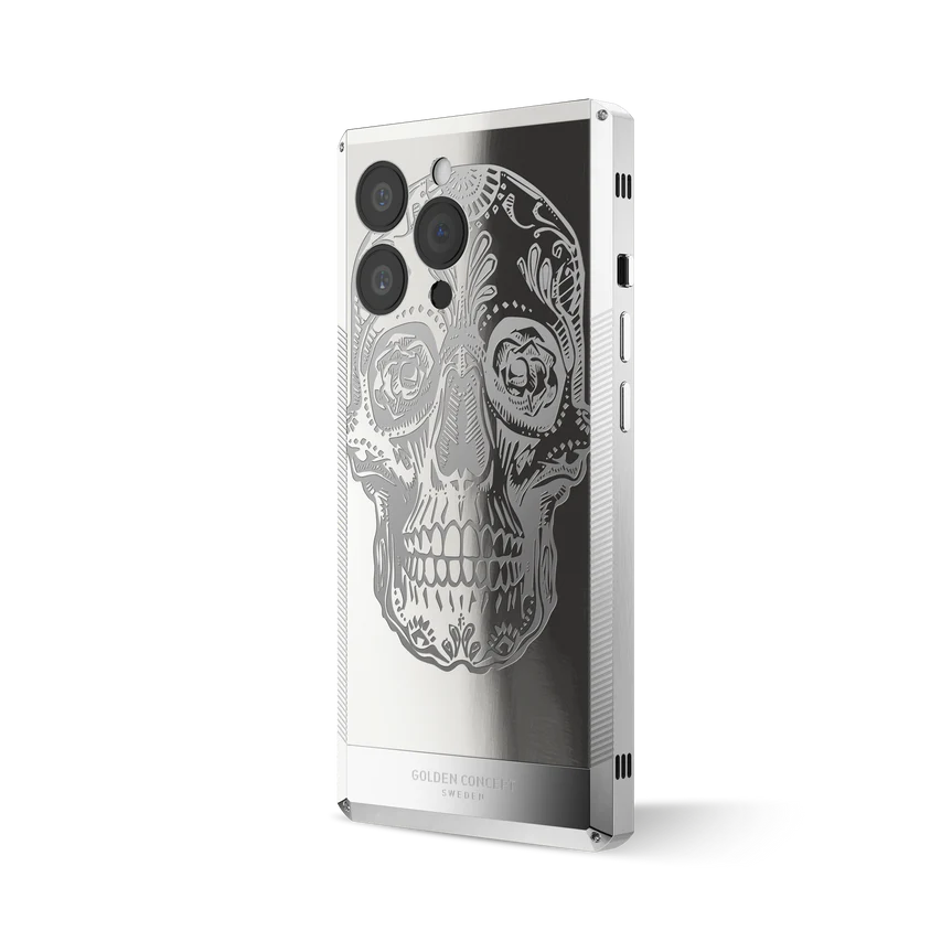 Iphone case / LIMITED Skeleton - Silver