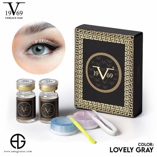 Versace 1969 Contact Lens Lovely Gray