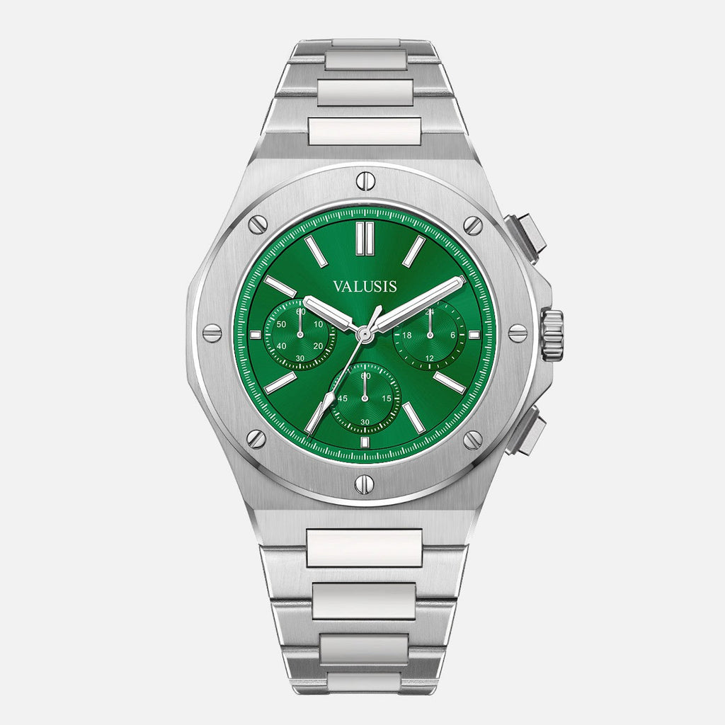 VALUSIS Lysium Green Chronograph â€“ Automatic Watch