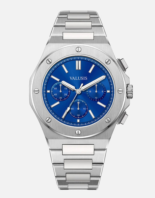 Load image into Gallery viewer, VALUSIS Lysium Blue Chronograph â€“ Automatic Watch
