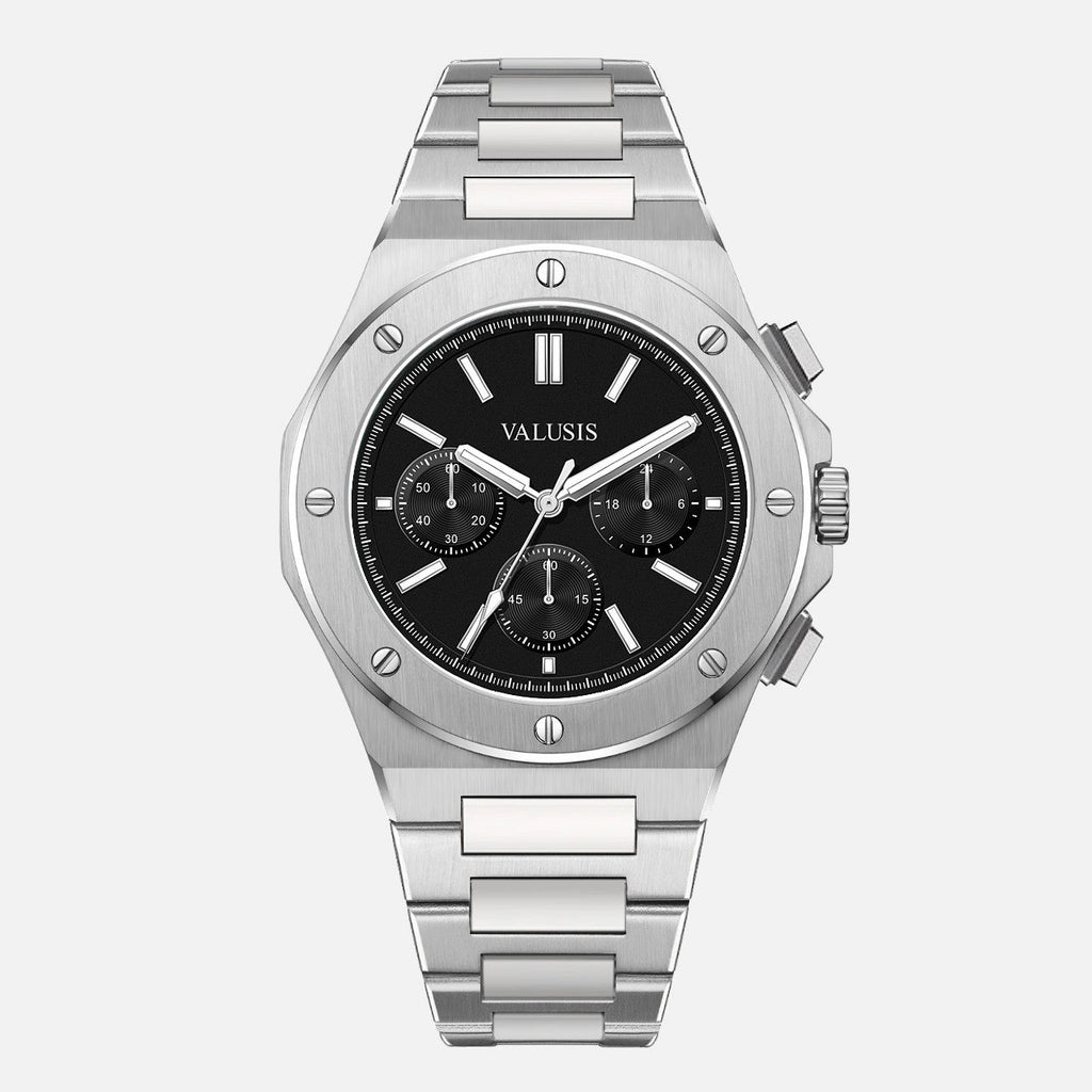 VALUSIS Lysium Black Chronograph â€“ Automatic Watch