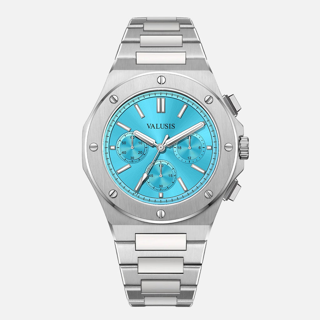 VALUSIS Lysium Turquoise Chronograph â€“ Automatic Watch