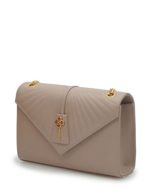 تحميل الصورة إلى عارض المعرض، حقيبة Milady من الجلد بلون البودرة MTO
