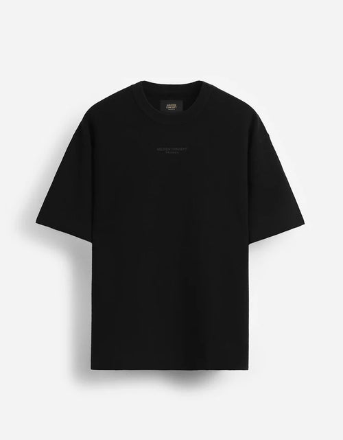 Load image into Gallery viewer, T-Shirt Oversize - Black Embroidery
