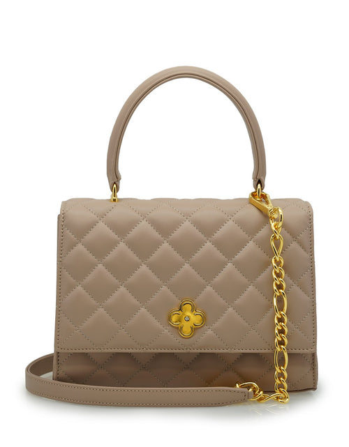 Load image into Gallery viewer, Opèra Quilted Powder leather shoulder chain bag MTO
