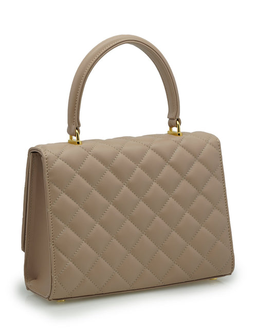 Load image into Gallery viewer, Opèra Quilted Powder leather shoulder chain bag MTO
