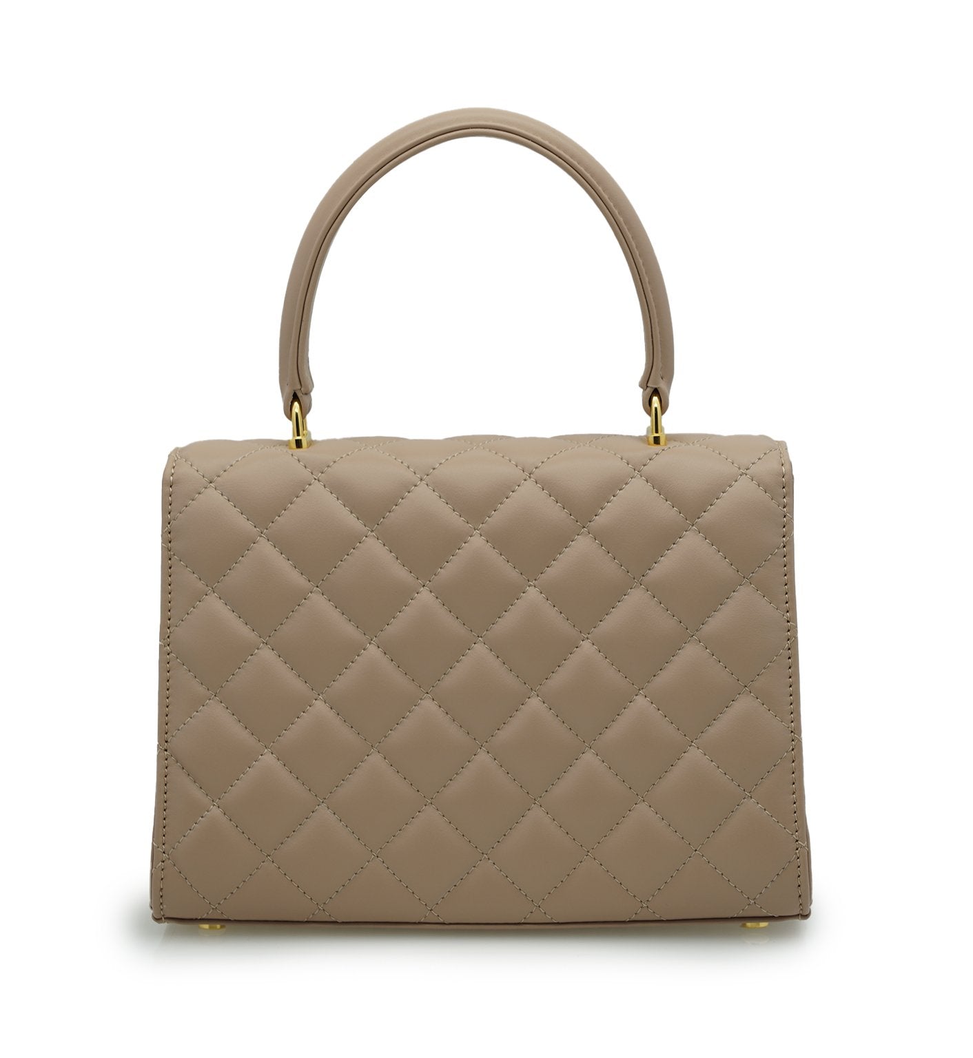 Opèra Quilted Powder leather shoulder chain bag MTO