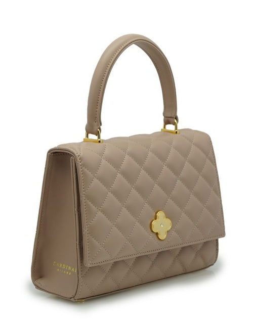 Load image into Gallery viewer, Opèra Quilted Powder leather shoulder chain bag MTO

