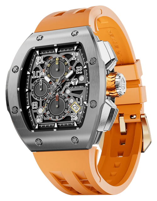 تحميل الصورة إلى عارض المعرض، ساعة Light Matter-Sapphire Crystal Edition TB8223 باللون الأبيض
