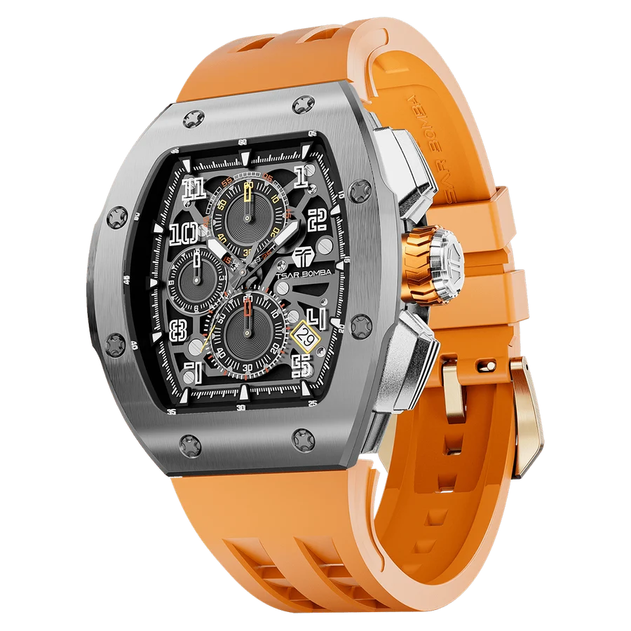 ساعة Light Matter-Sapphire Crystal Edition TB8223 باللون الأبيض
