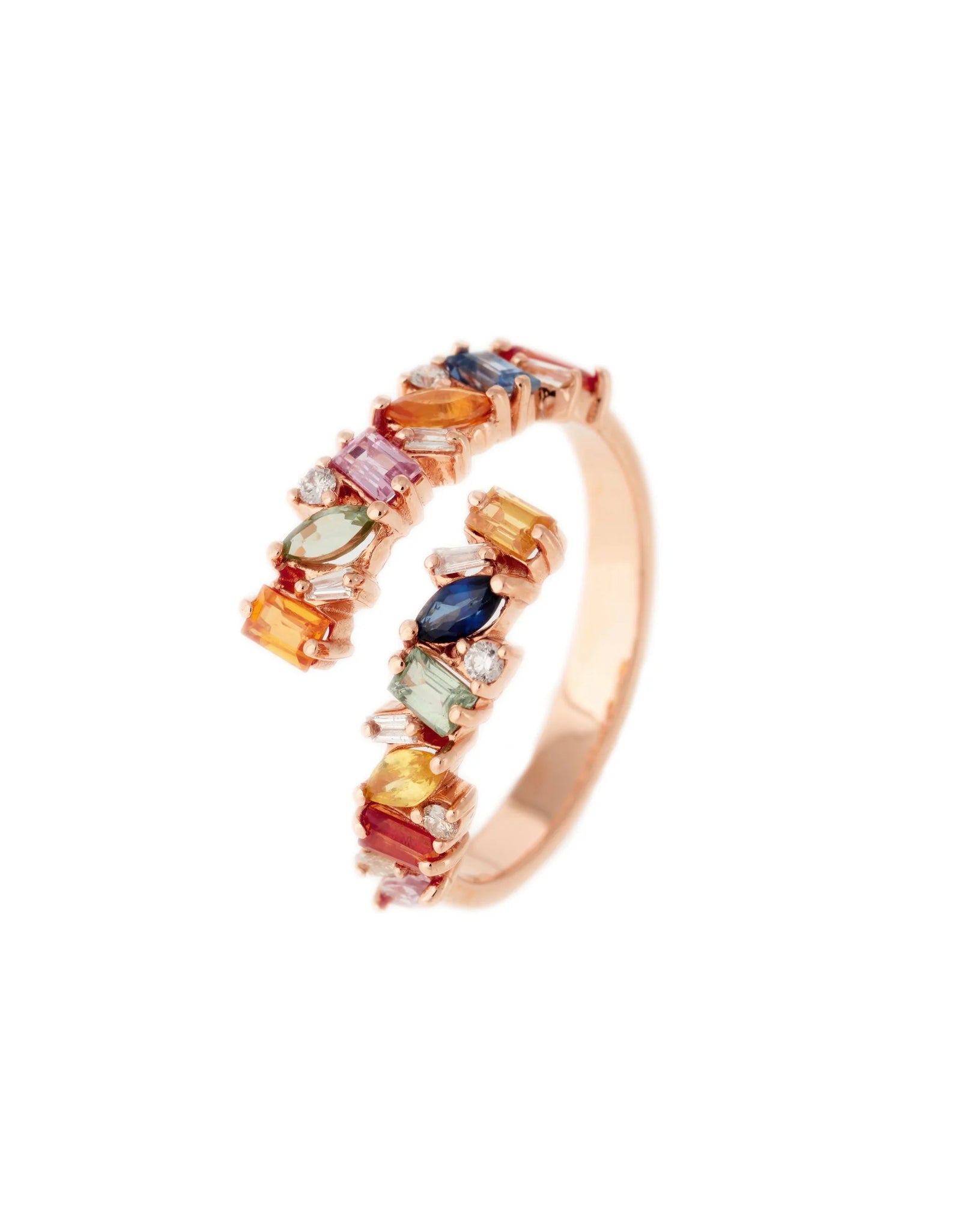 Reflected Sapphire Ring