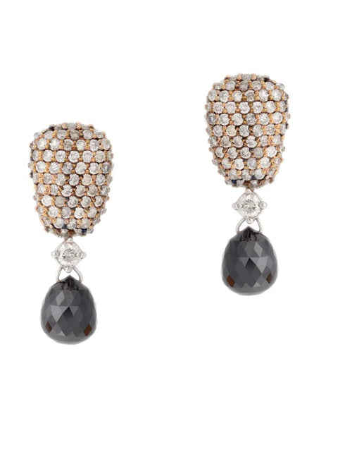 تحميل الصورة إلى عارض المعرض، Glory Black Diamond Earrings
