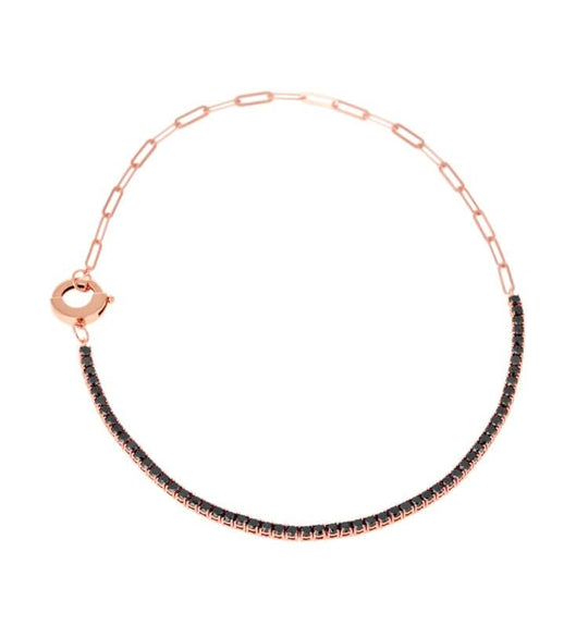 قلادة حورية البحر الماسية السوداء