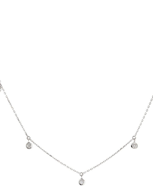 Load image into Gallery viewer, Diamond Circle Necklace
