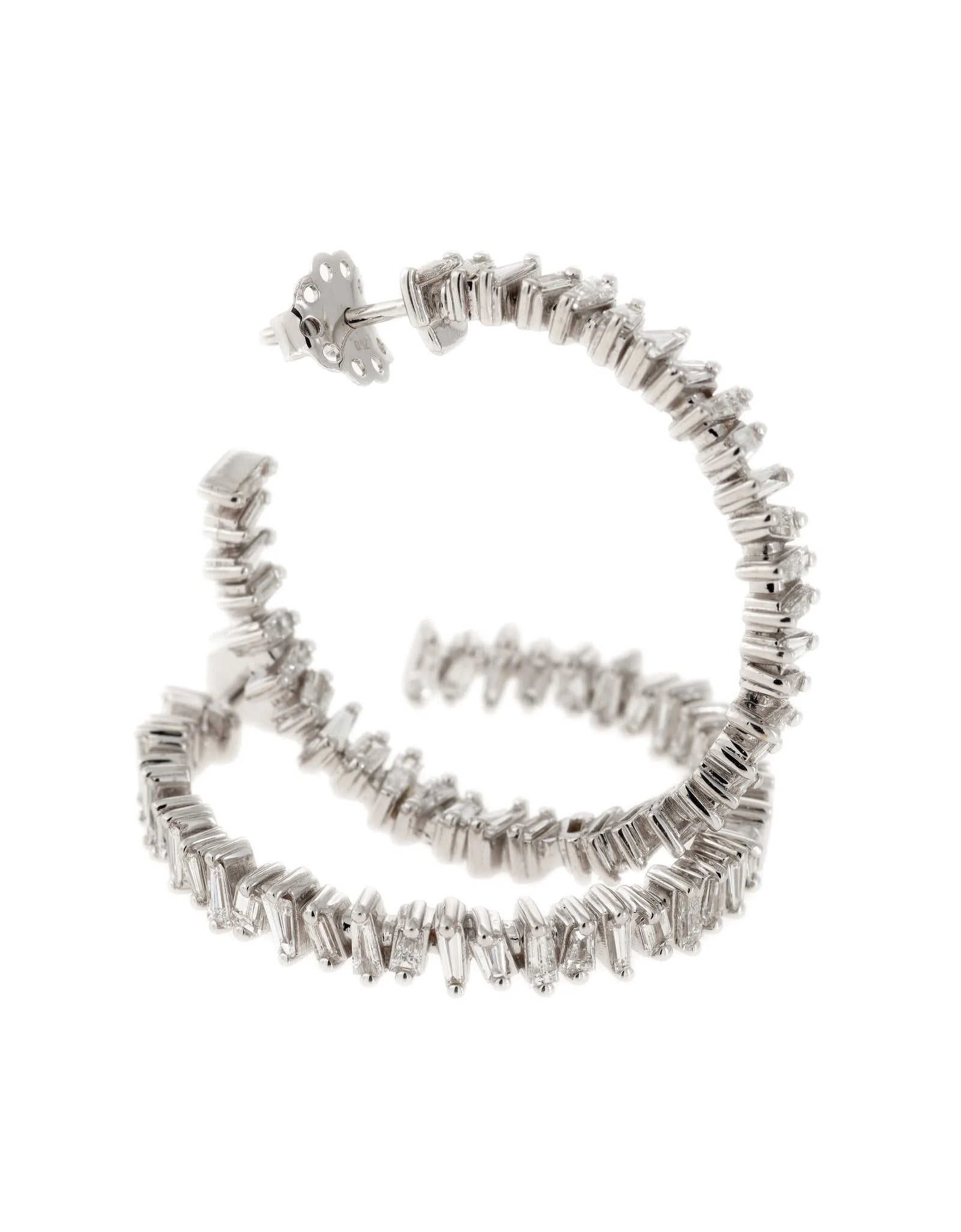 Palpitated Hoop Earrings