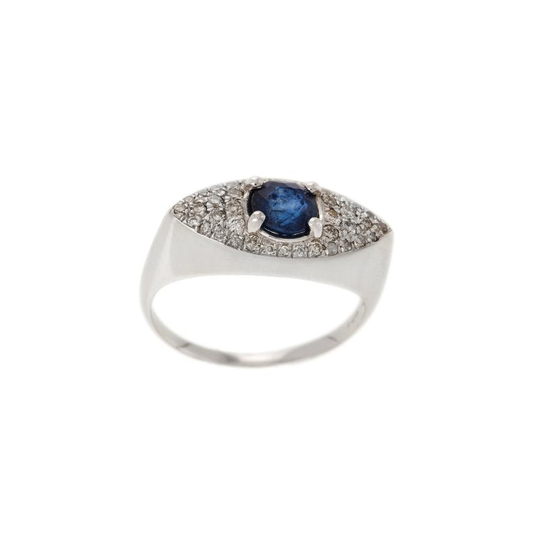 Sapphire Eye Ring