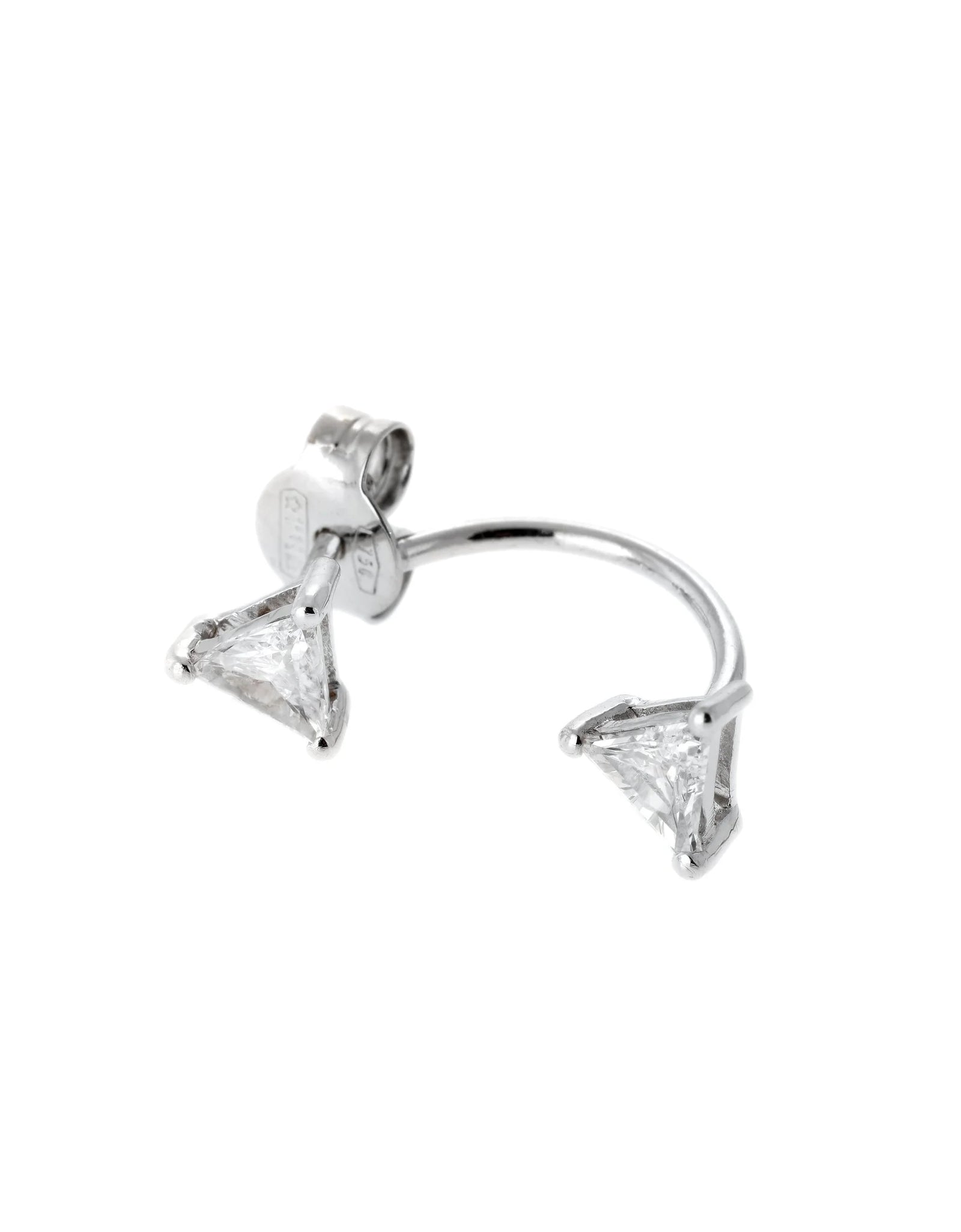 Double Stud Bermuda Earring - One Piece