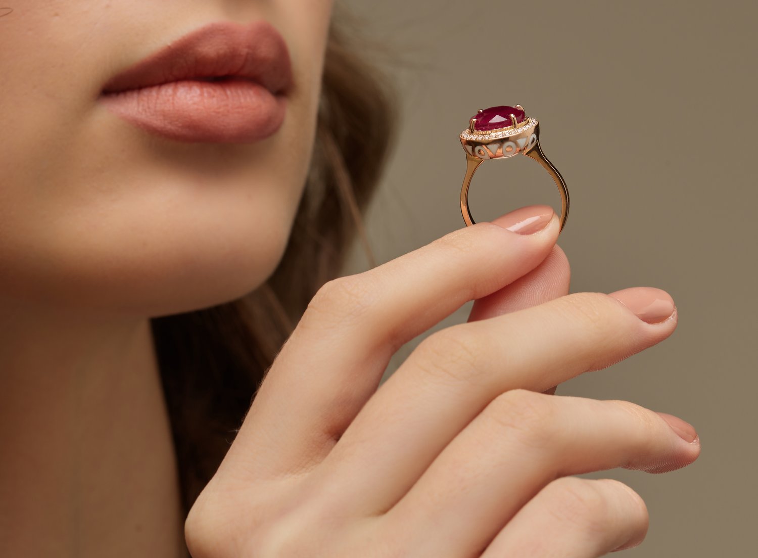 Ruby Aida Kanz Ring