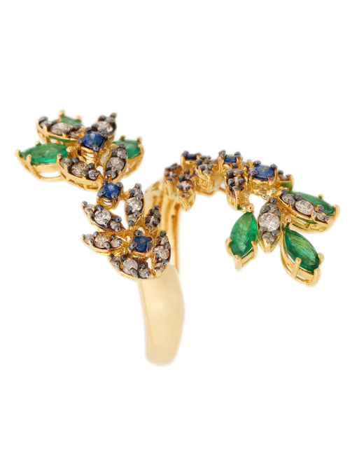 تحميل الصورة إلى عارض المعرض، La Gioia Leaf Ring

