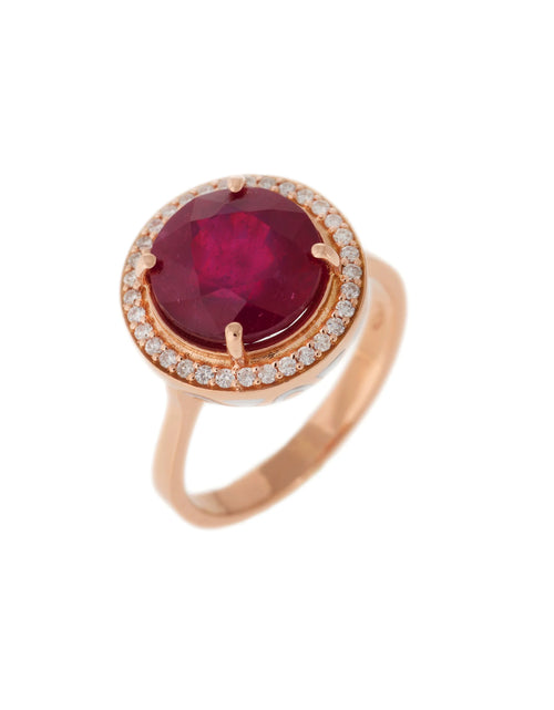 تحميل الصورة إلى عارض المعرض، Ruby Aida Kanz Ring
