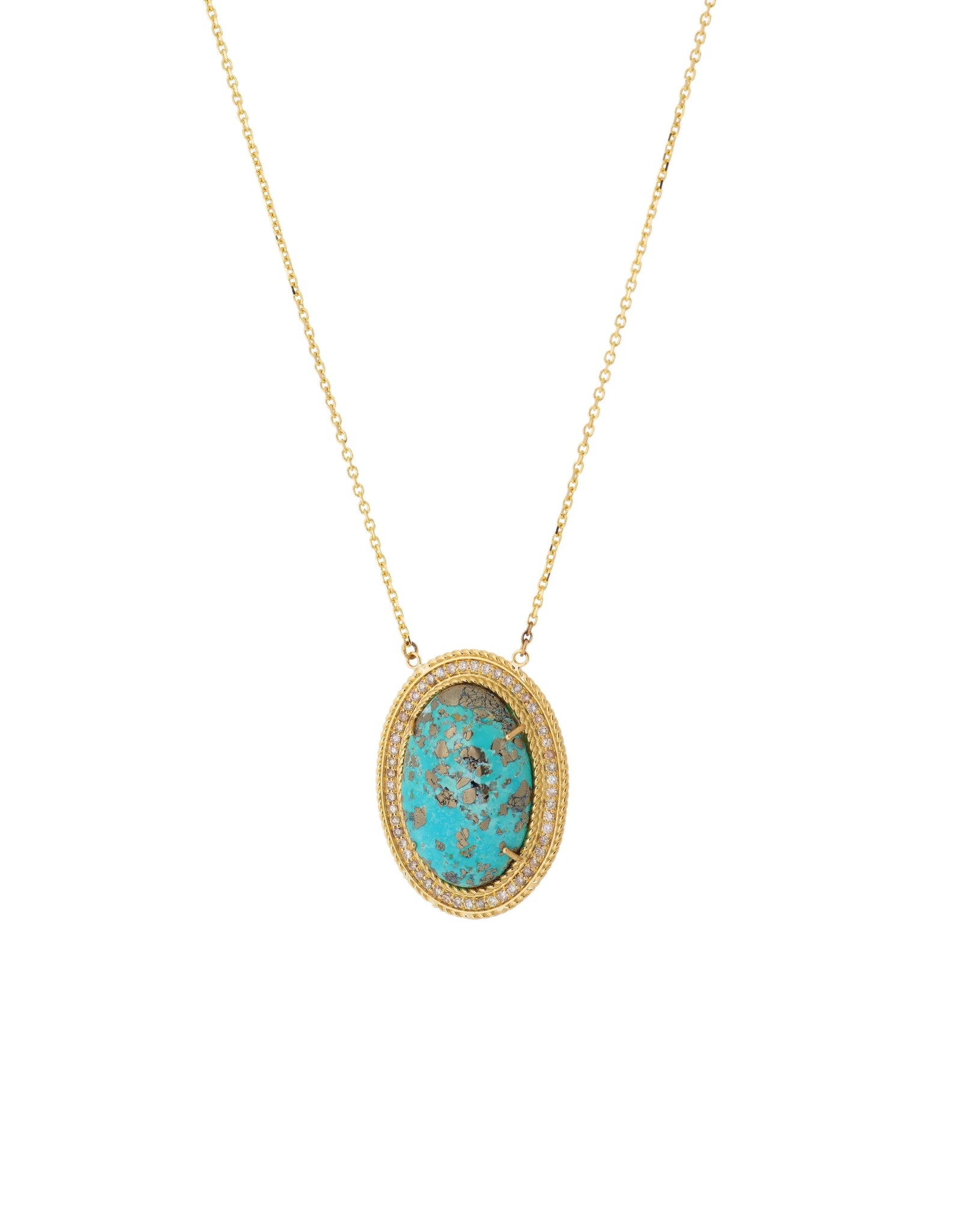 Oval Fairouz Necklace
