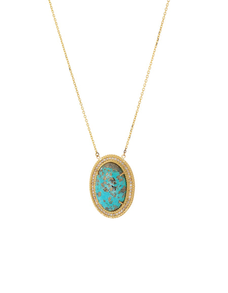 Oval Fairouz Necklace