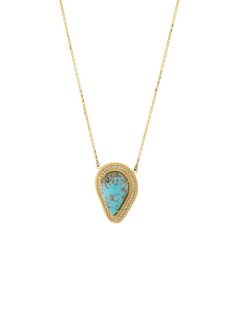 Load image into Gallery viewer, Pear Fairouz Necklace
