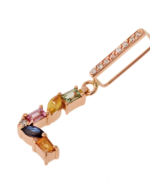 تحميل الصورة إلى عارض المعرض، The Initial Sapphire Pendant
